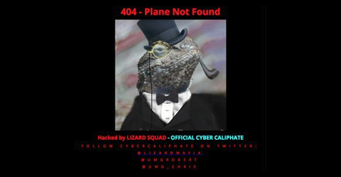 Le site de la Malaysia Airlines piraté par Lizard Squad