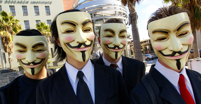 L&rsquo;Anonymous était placé sur une liste secrète de &#34;terroristes&#34;