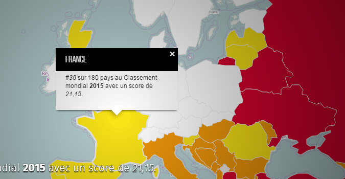 Liberté de la presse : la France 38ème au classement RSF 2014