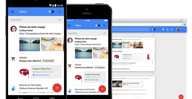 Inbox : la messagerie de Google s&rsquo;ouvre aux professionnels