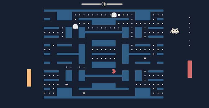 Pacapong, un jeu qui réunit Pac-Man, Space Invaders et Pong
