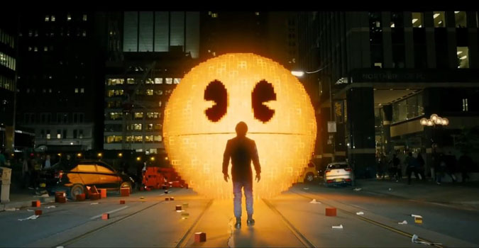Pixels : un film dans lequel Pac-Man et Donkey Kong attaquent la Terre