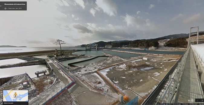 Google Street View revient à Fukushima