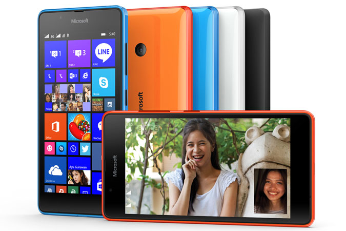 Avec le Lumia 540, Microsoft persiste dans les mobiles low cost