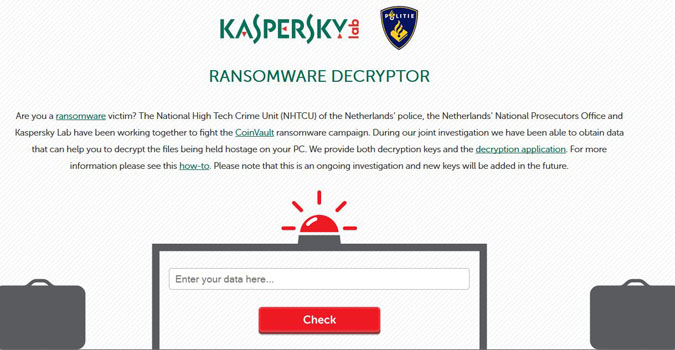 Kaspersky lance un outil de déchiffrement des ransomwares