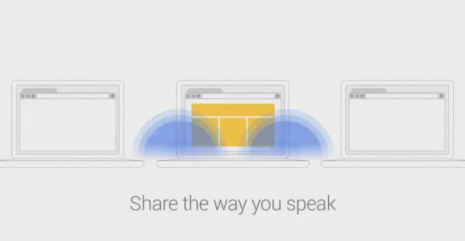 Google Tone pour partager une URL avec un signal audio
