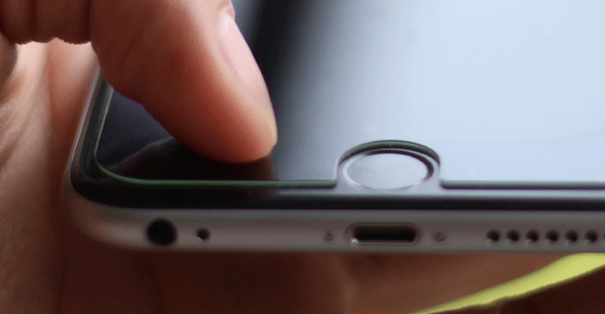 Un bouton &#34;retour&#34; sur les iPhone 6 via un écran de protection