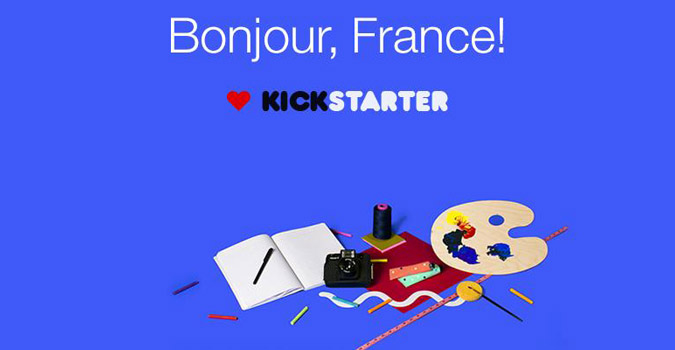 Kickstarter : les projets français font leur apparition