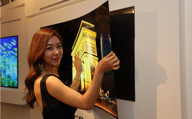 LG expose un écran OLED d&rsquo;une finesse inférieure au millimètre