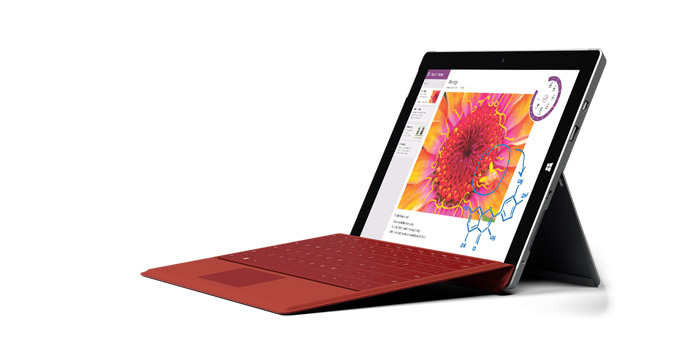 Microsoft lance la tablette Surface 3 en France