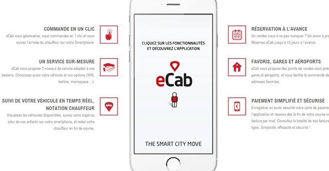 eCab offre 1 million de courses de taxi ce week-end