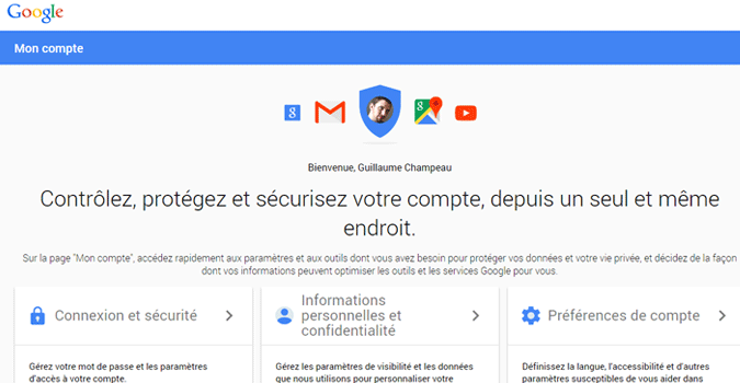 Sécurité et vie privée : Google centralise des assistants pour vos options