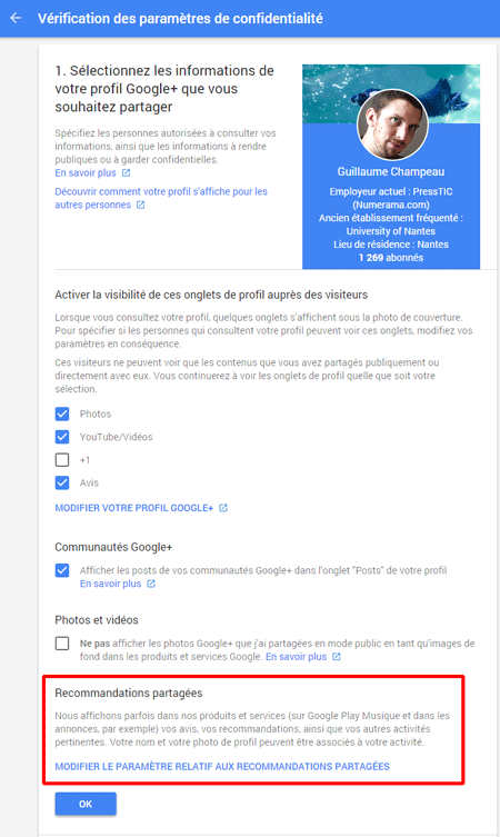 Sécurité et vie privée : Google centralise des assistants pour vos options