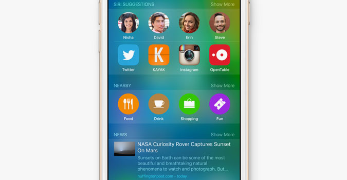 iOS 9 : ce qui change avec la nouvelle version de l&rsquo;OS