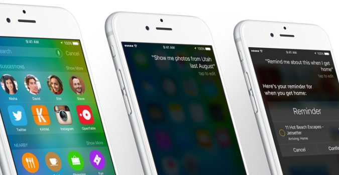 iOS 9 : ce qui change avec la nouvelle version de l&rsquo;OS