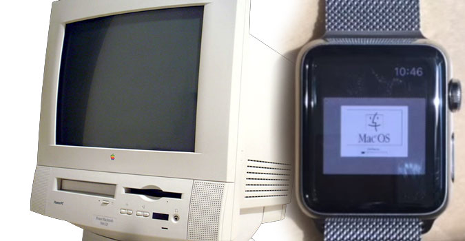 20 ans après, Mac OS 7.5.5 tourne sur une montre