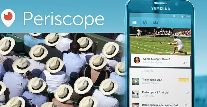 A Wimbledon, une règle interdit le streaming sur Periscope