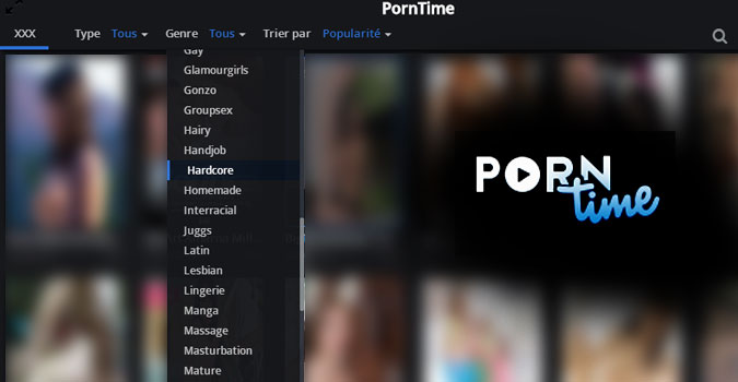 PornTime : le Popcorn Time pour adultes arrive sur Android