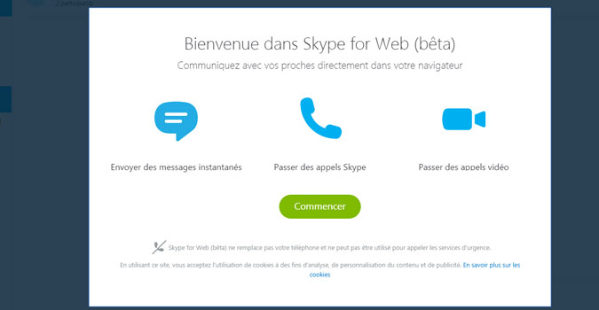 Skype for Web ouvert à tous