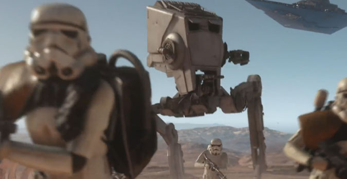 Star Wars Battlefront : deux vidéos de gameplay