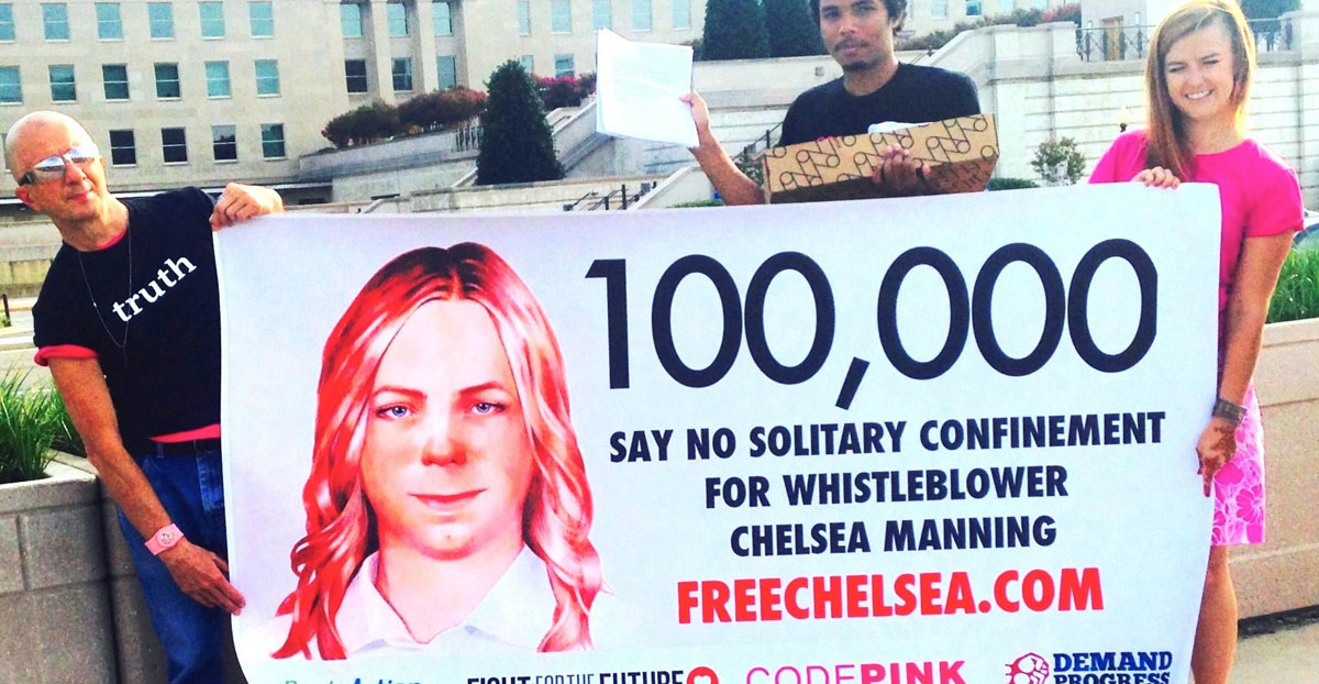 Chelsea Manning sanctionnée en prison pour des futilités