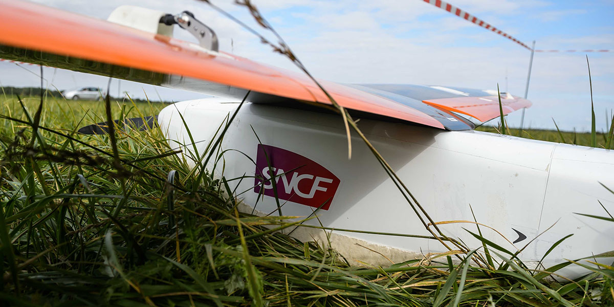 La SNCF met en avant sa flotte de drones