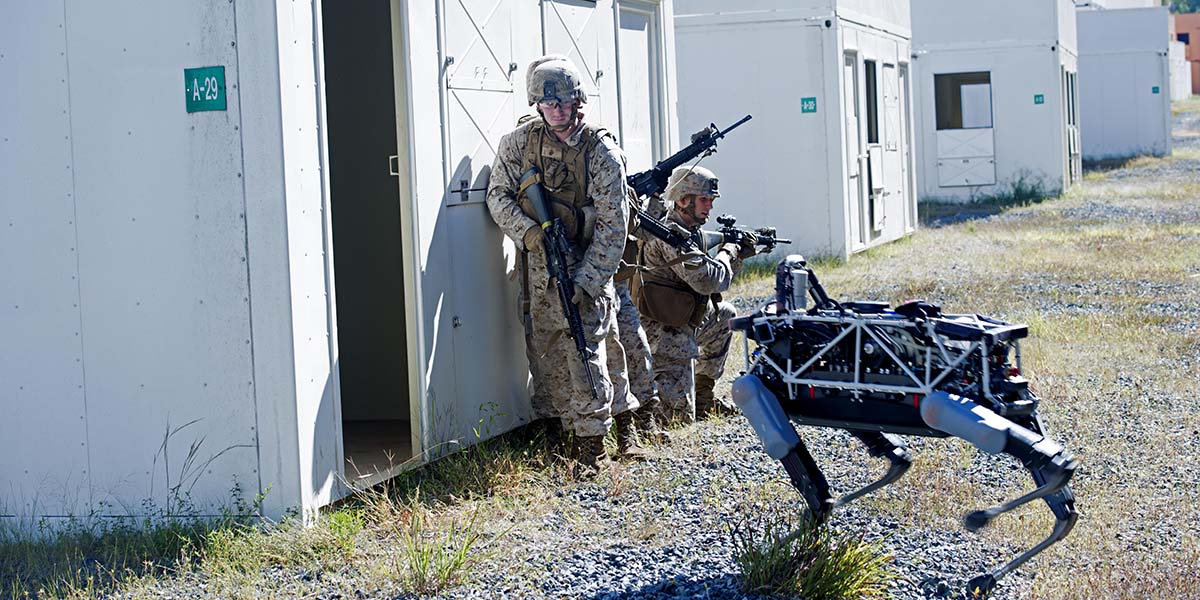 Le robot Spot fait ses classes avec l&rsquo;armée américaine