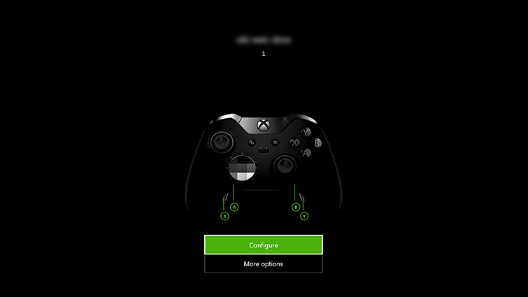 Manette Xbox One reconfigurable