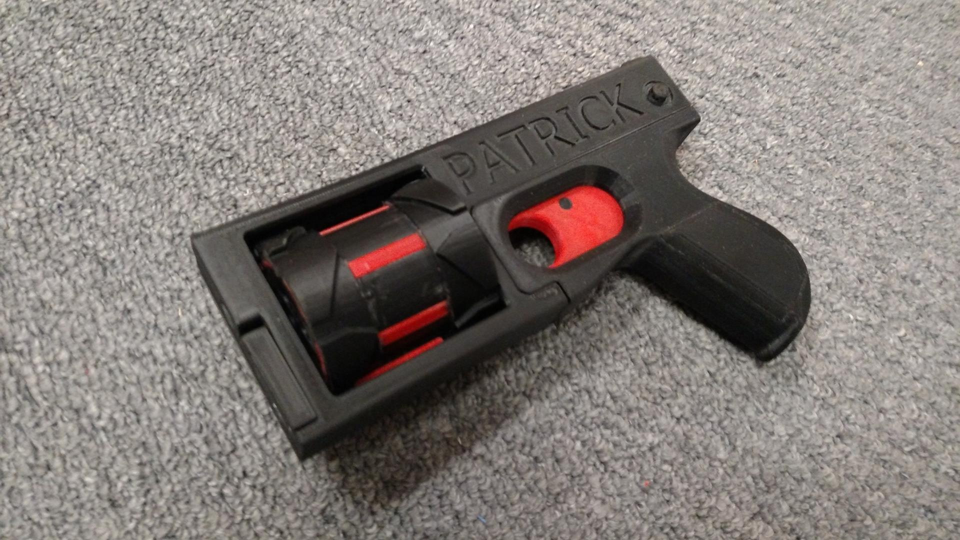 Un Revolver Open source 8 Coups Imprimable En 3D Tech Numerama