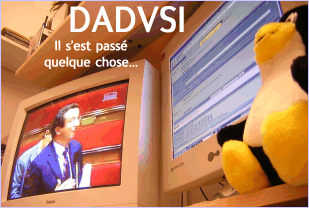 Christian Paul intervenant contre la loi DADVSI. Image publiée en 2005 sur le site EUCD.info