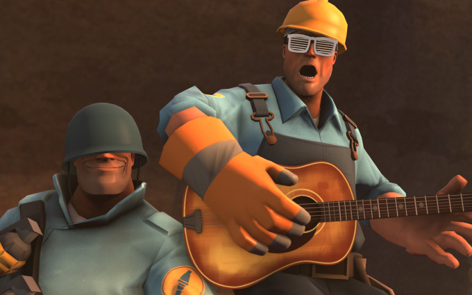 team_fortress_2_wallpaper_soldier_and_engineer_by_dunkmovies-d5rg8ns