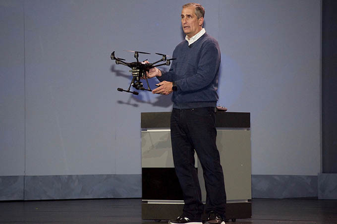 Brian Krzanich drone