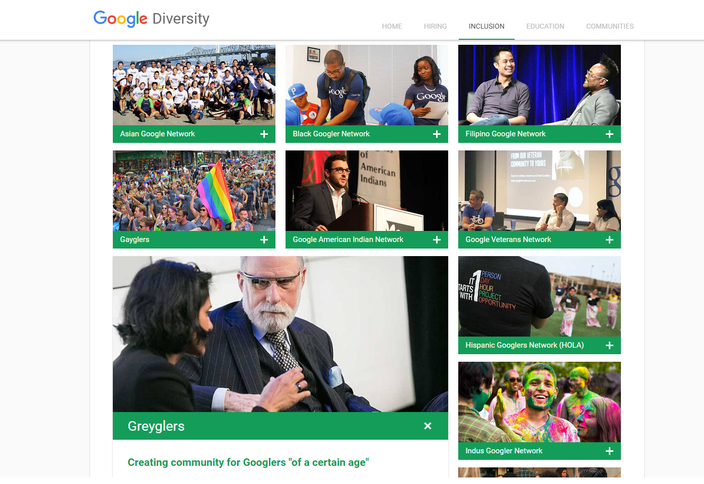 google-diversite