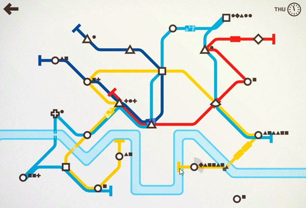 Mini Metro : le jeu de simulation ferroviaire arrive sur Android et iOS