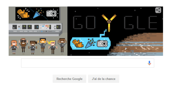 Google doodle Juno
