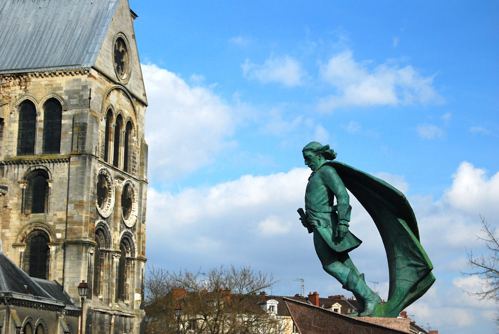Statue de Jean Talon, Châlons-en-Champagne, CC Vincent Brassinne
