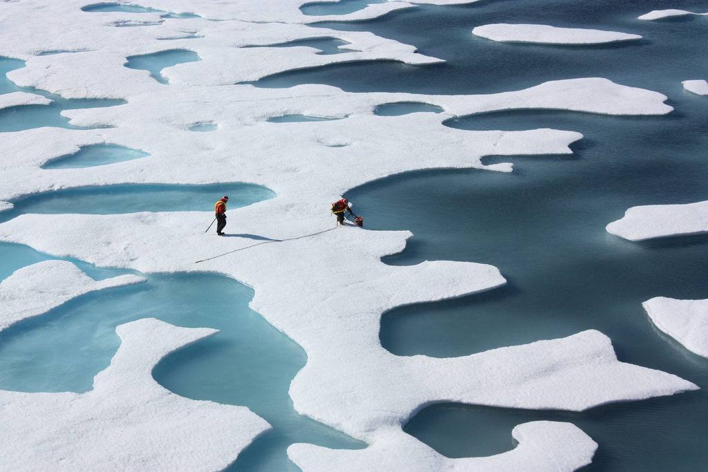 océan glace glacier gel froid