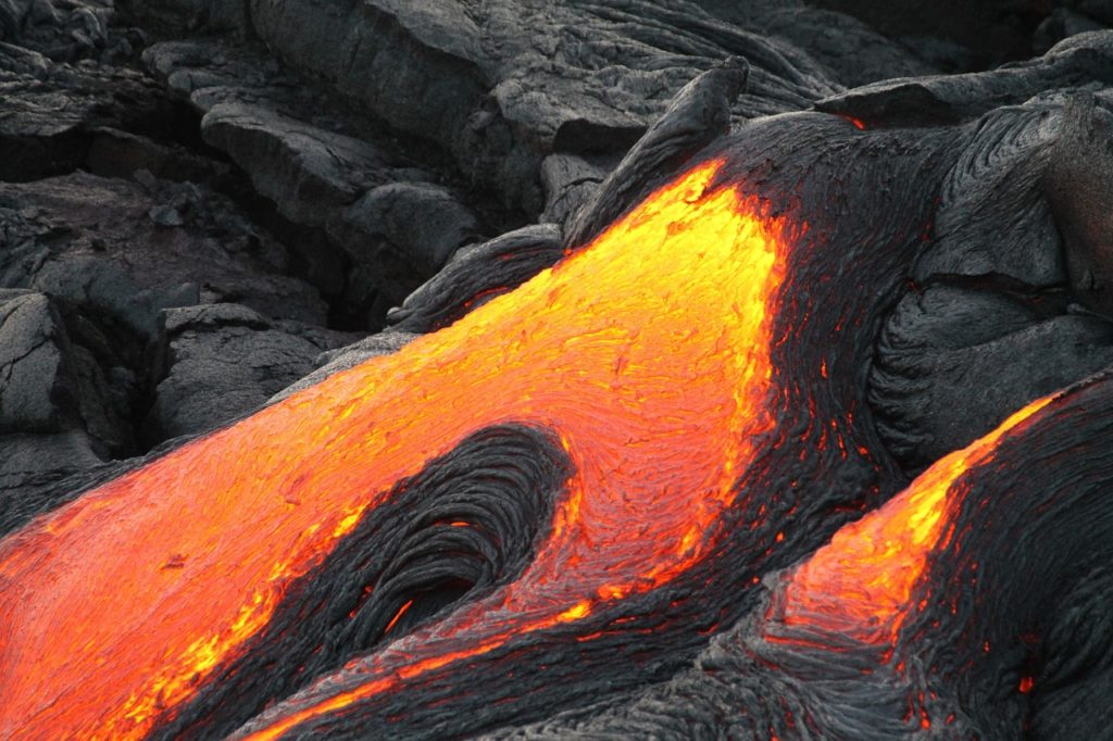 volcan magma