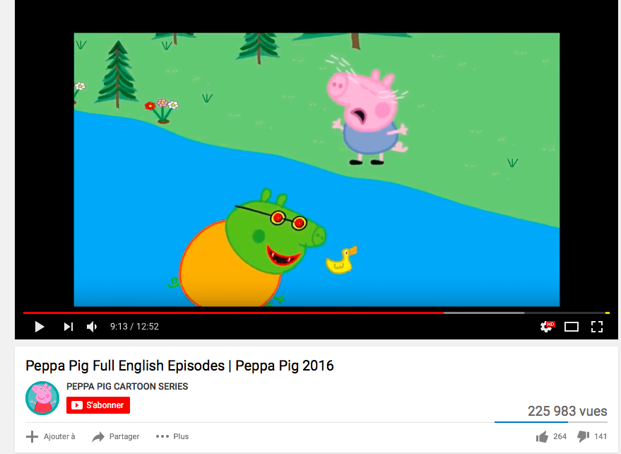 Vidéos de dessin animé ayant des rapports sexuels