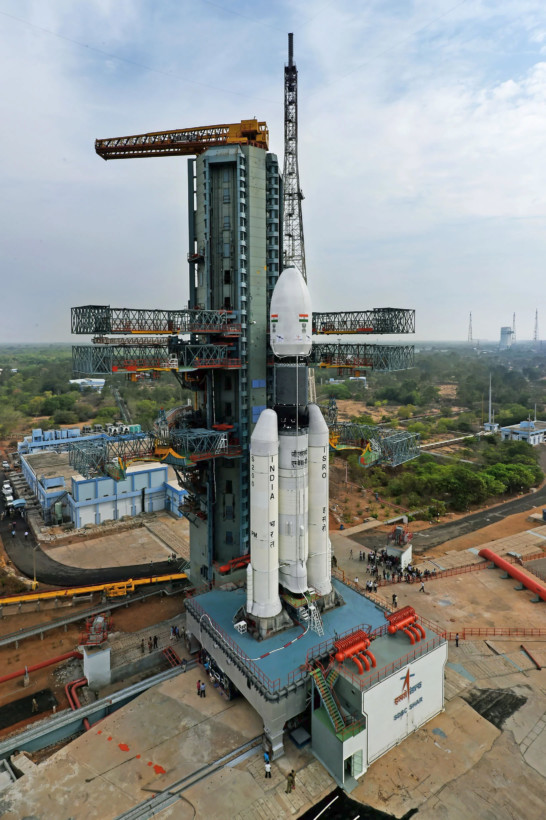the-fully-integrated-gslv-mk-iii-d1-carrying-gsat-19-at-the-second-launch-pad