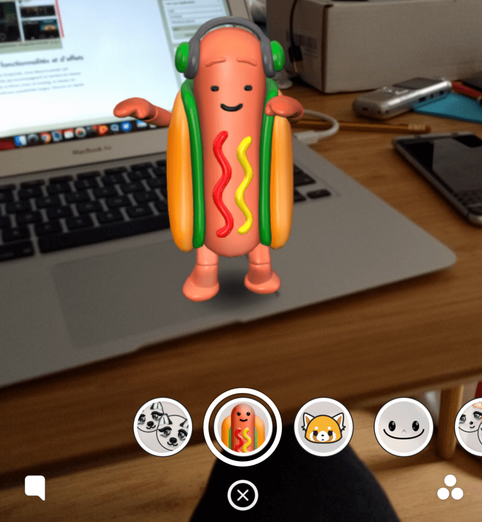 Quels sont les avantages de la caméra snap