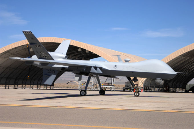 First MQ-9 Reaper makes its home on Nevada flightline