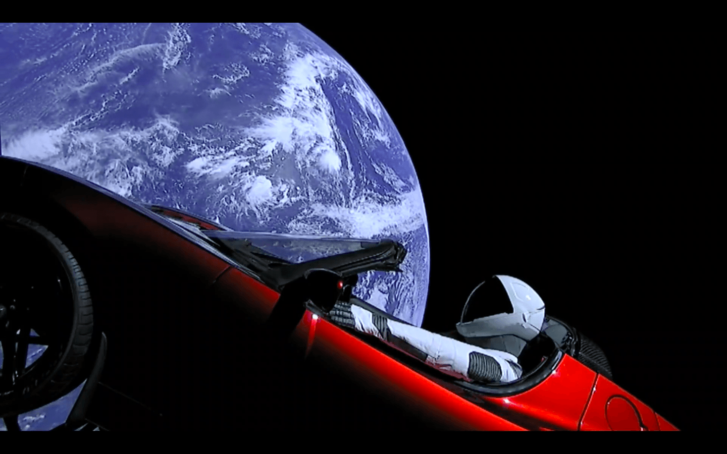 Starman Où Est La Tesla De Lespace Aujourdhui Ce Site Vous Le Montre