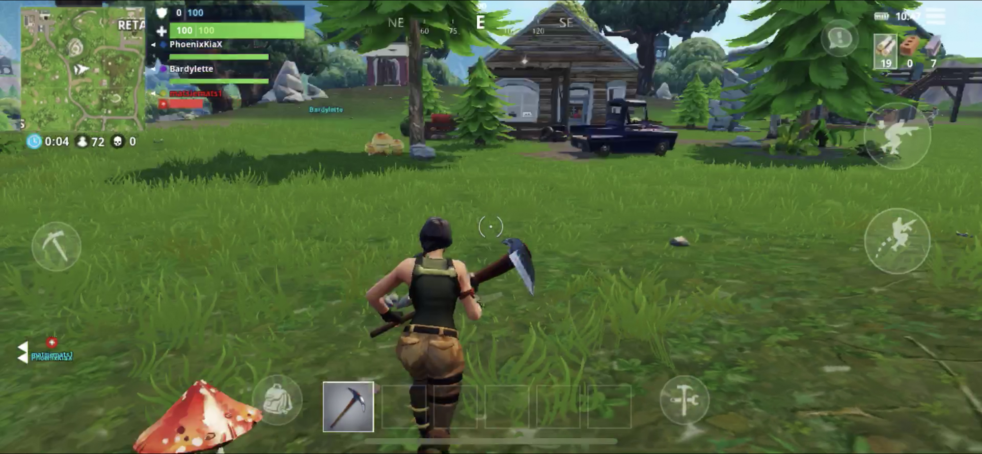 On A Joue A Fortnite Battle Royale Sur Iphone C Est - 