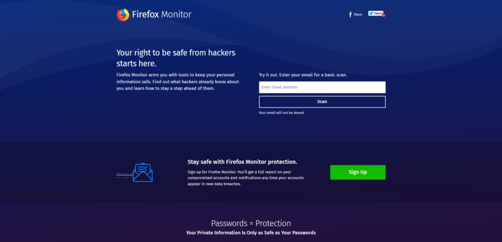 Firefox Monitor