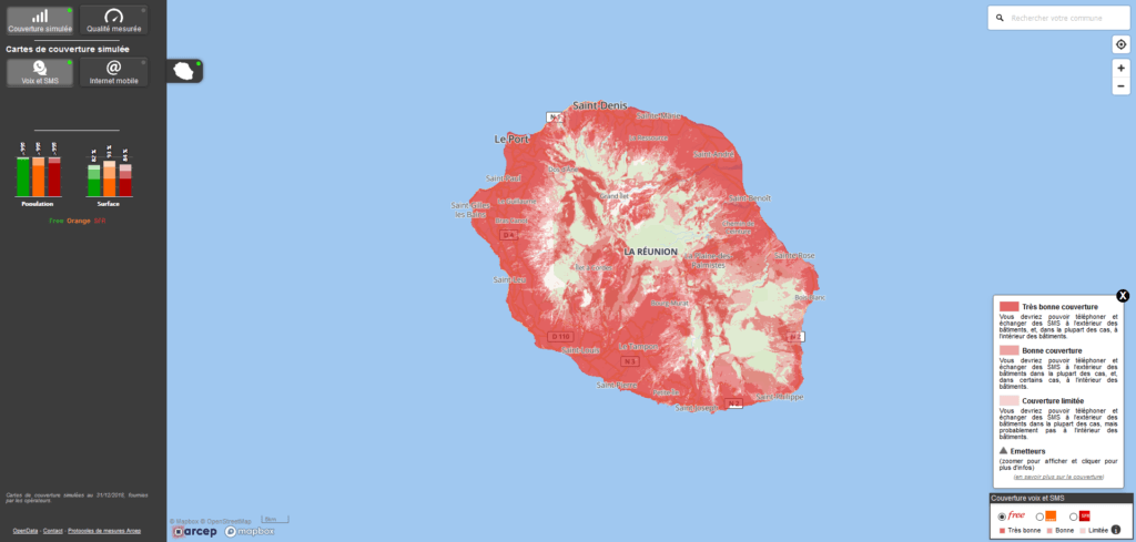 La Réunion Mon Réseau Mobile Arcep