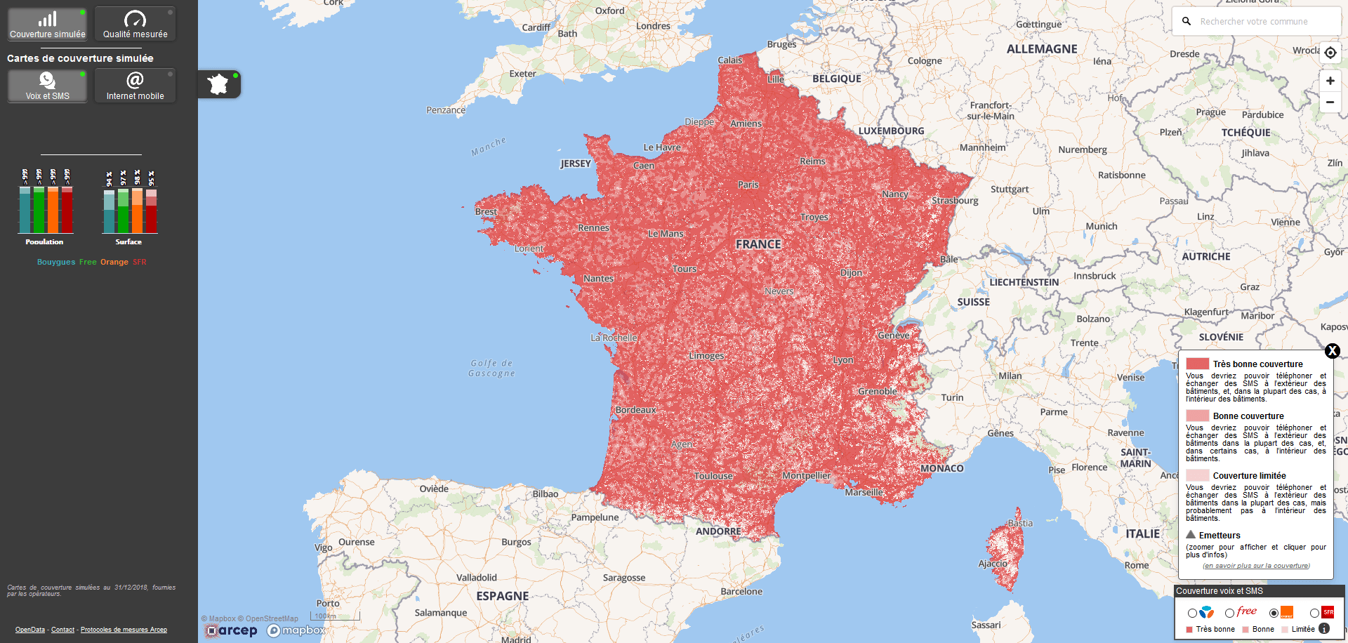 Appels, SMS, 3G, 4G : la couverture mobile est-elle bonne chez vous ...