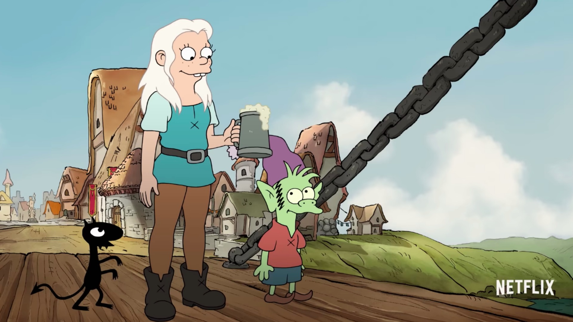 Désenchantée Saison 5 Date De Sortie Critique de Disenchantment sur Netflix : Matt Groening fait du vieux