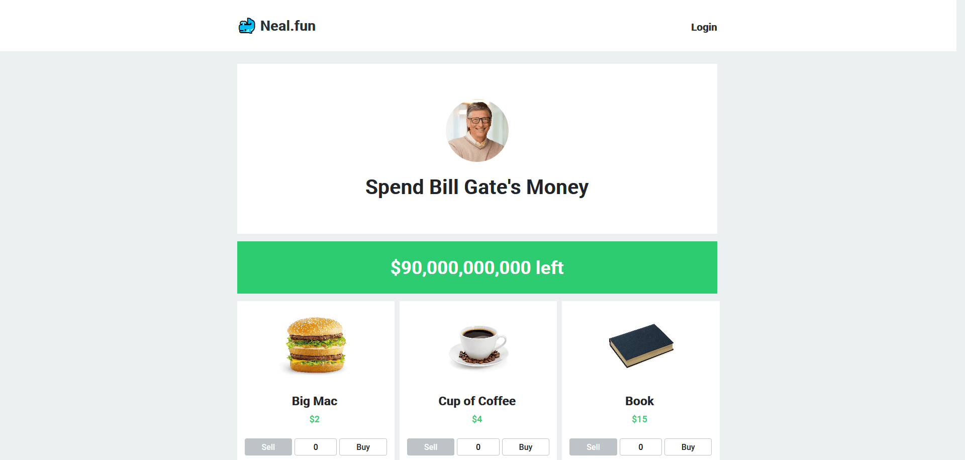 Сайт потрать деньги билла. Spend Bill Gates. Спенд Билл Гейтс мани. Потратить 100000000000$ Билла Гейтса. Neal.fun/spend/.