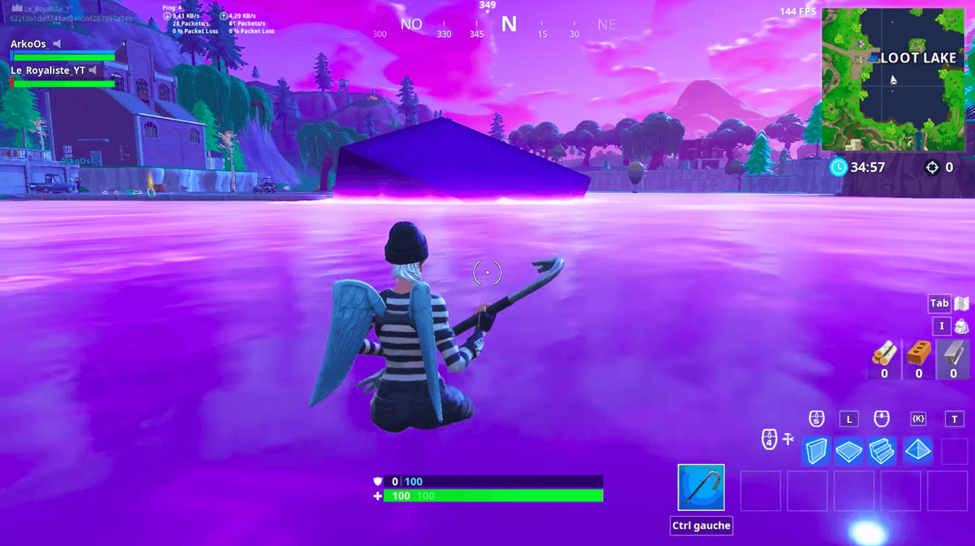 Fortnite Le Mysterieux Cube Violet A Finalement Fondu Et - fortnite le mysterieux cube violet a finalement fondu et transforme la carte